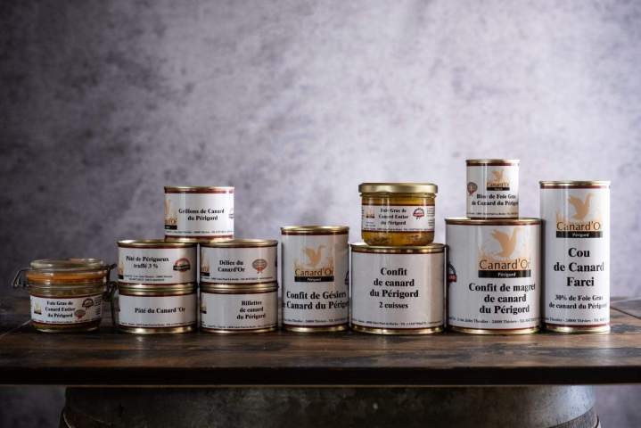 Vente foie gras de canard Thiviers